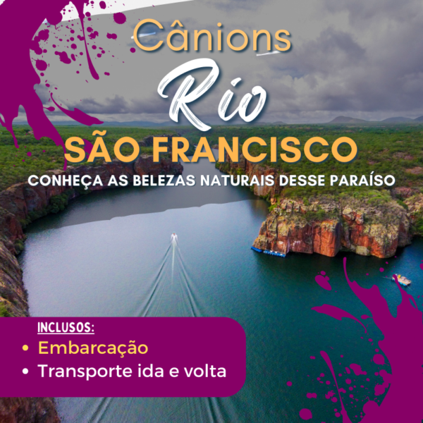 Passeio de Maceió para Cânions do São Francisco